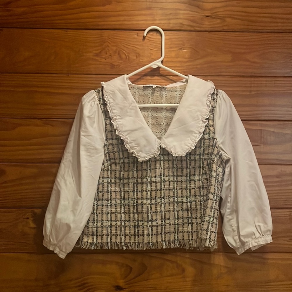 Preppy Structured Blouse